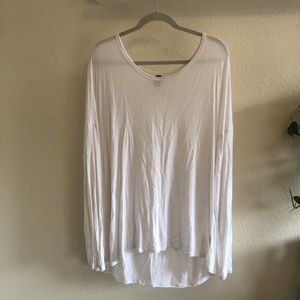 White Long Sleeve Old Navy Shirt